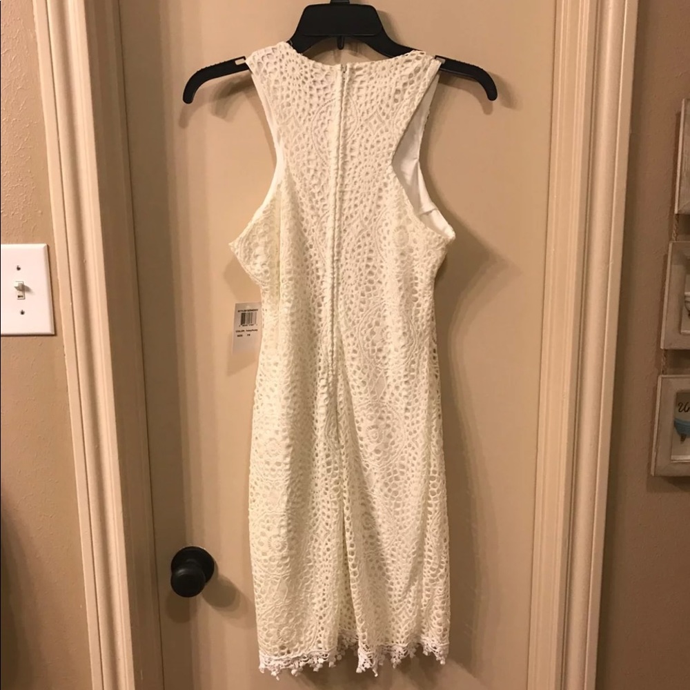 Ivory lace dress